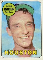1969 Topps Baseball Cards      119     Doug Rader